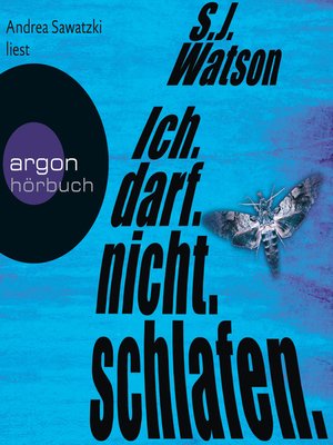cover image of Ich. darf. nicht. schlafen